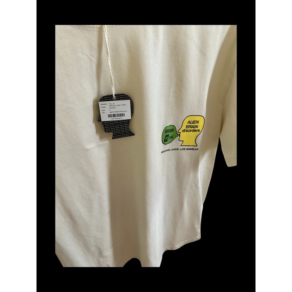Brain Dead Fall 2021 T Shirt Psychic Juice Los Angeles‎ Men's Small Streetwear - Picture 4 of 11